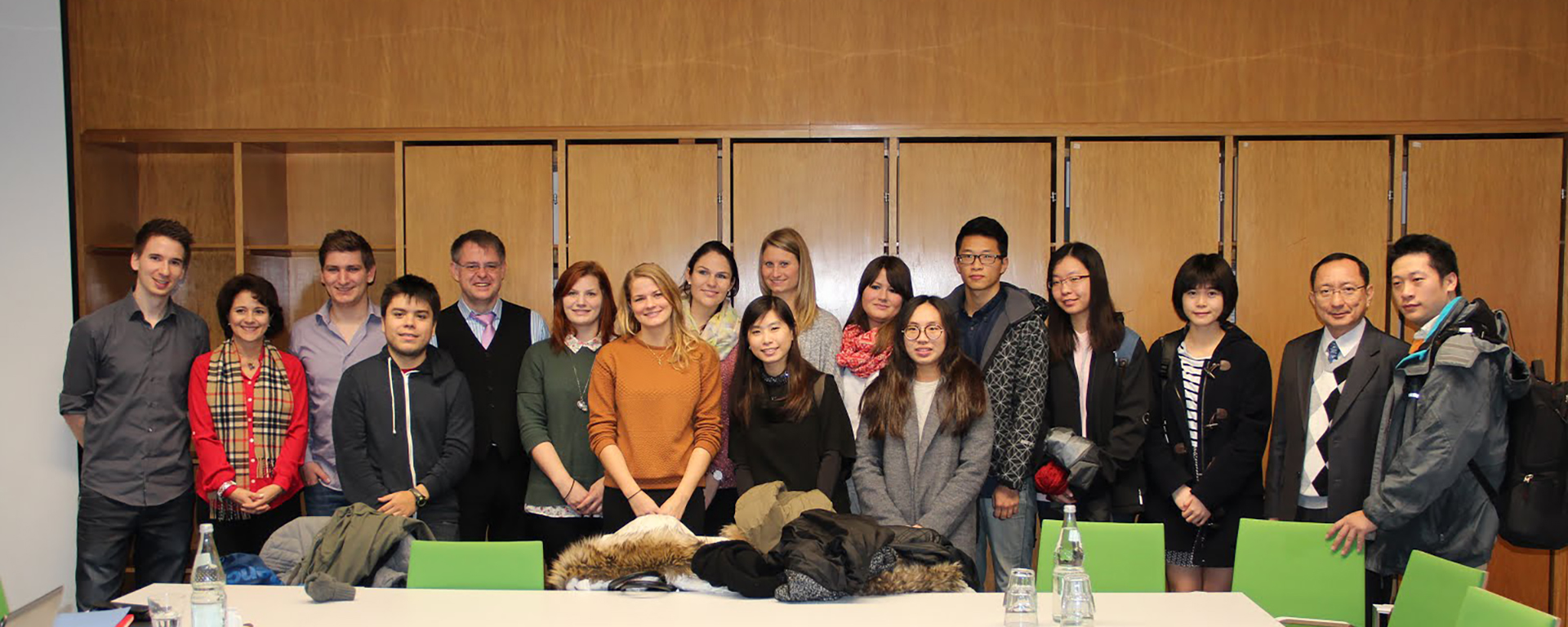 2015 First Generation TRIM Students with Program Dicrectors Stefan Bleiweis and Bernard Kao